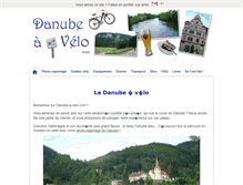 Tablet Screenshot of danube-a-velo.com